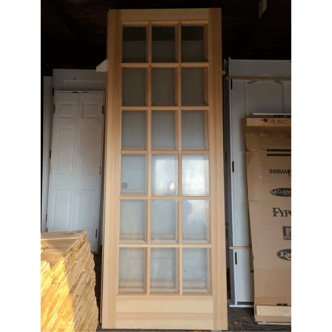 Plantation Pine Door Smooth Star Single Door